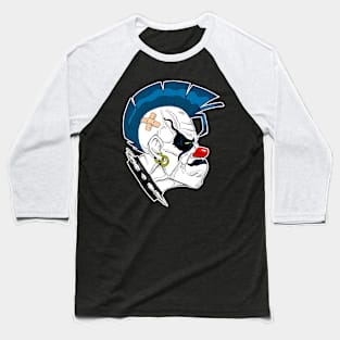 PUNK CLOWN Baseball T-Shirt